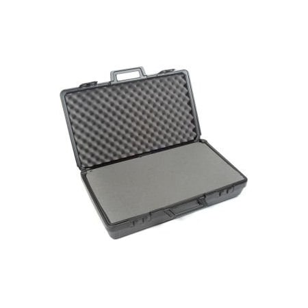 Western Case Plastic Protective Storage Cases with Pinch Tear Foam, 27-1/2"x16"x7", Black FC50025-2751600700